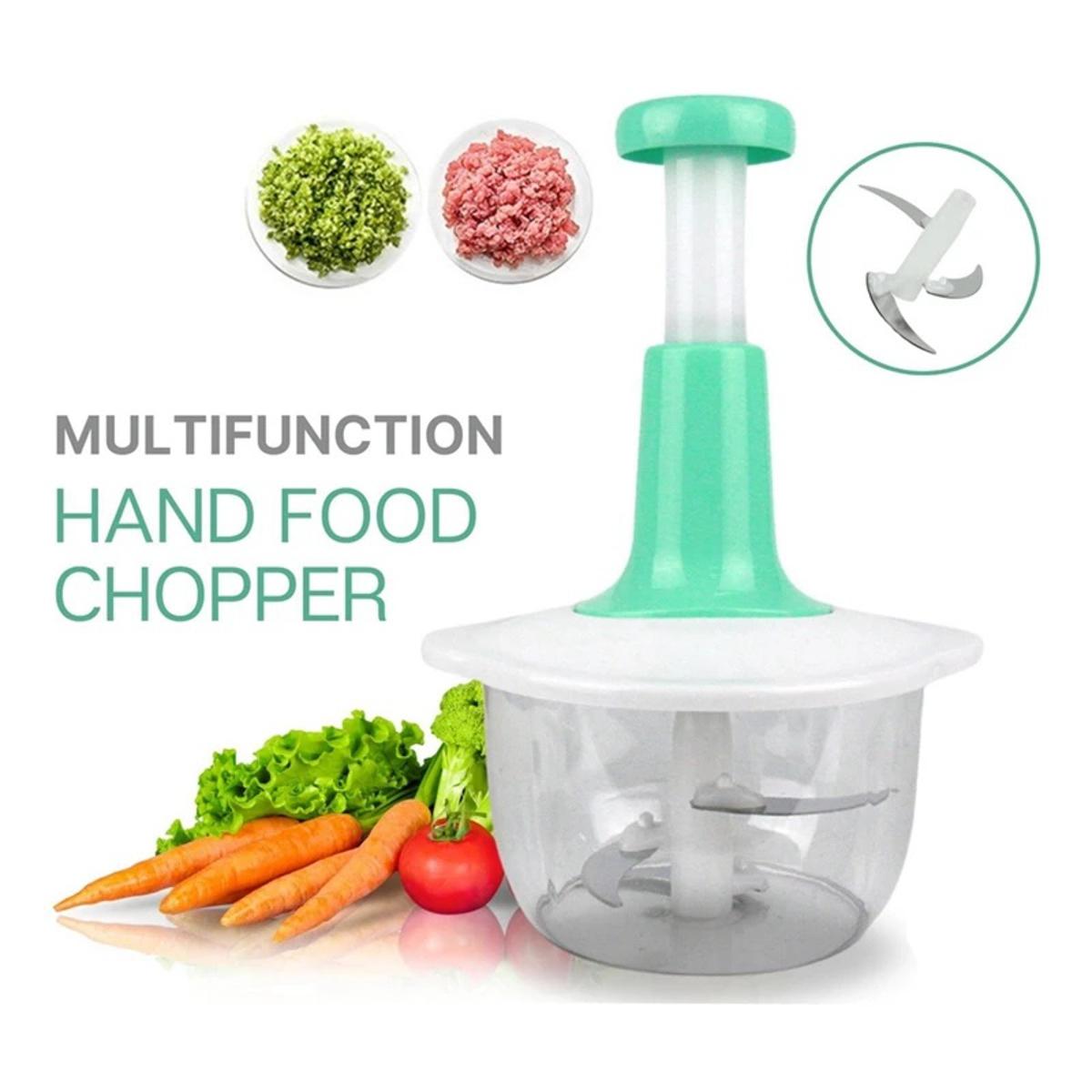 Manual Hand Push Food Chopper