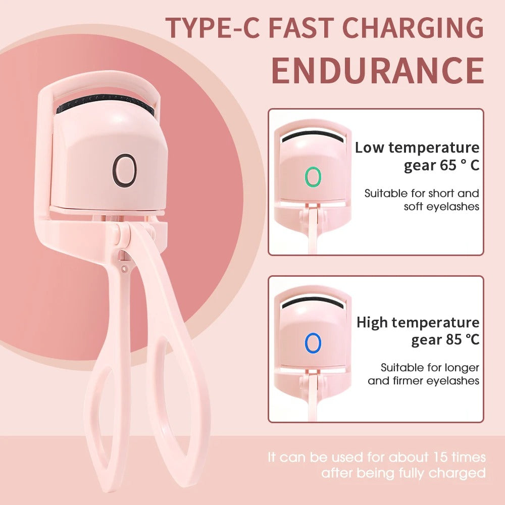 Automatic eyelash curler | Electric Eyelash Curler, Eye Beauty Makeup Tools, Long Lasting Curling