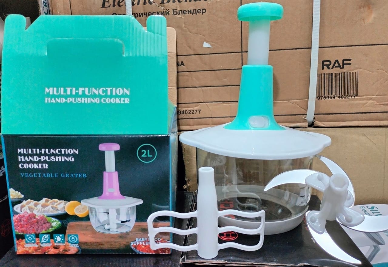 Manual Hand Push Food Chopper